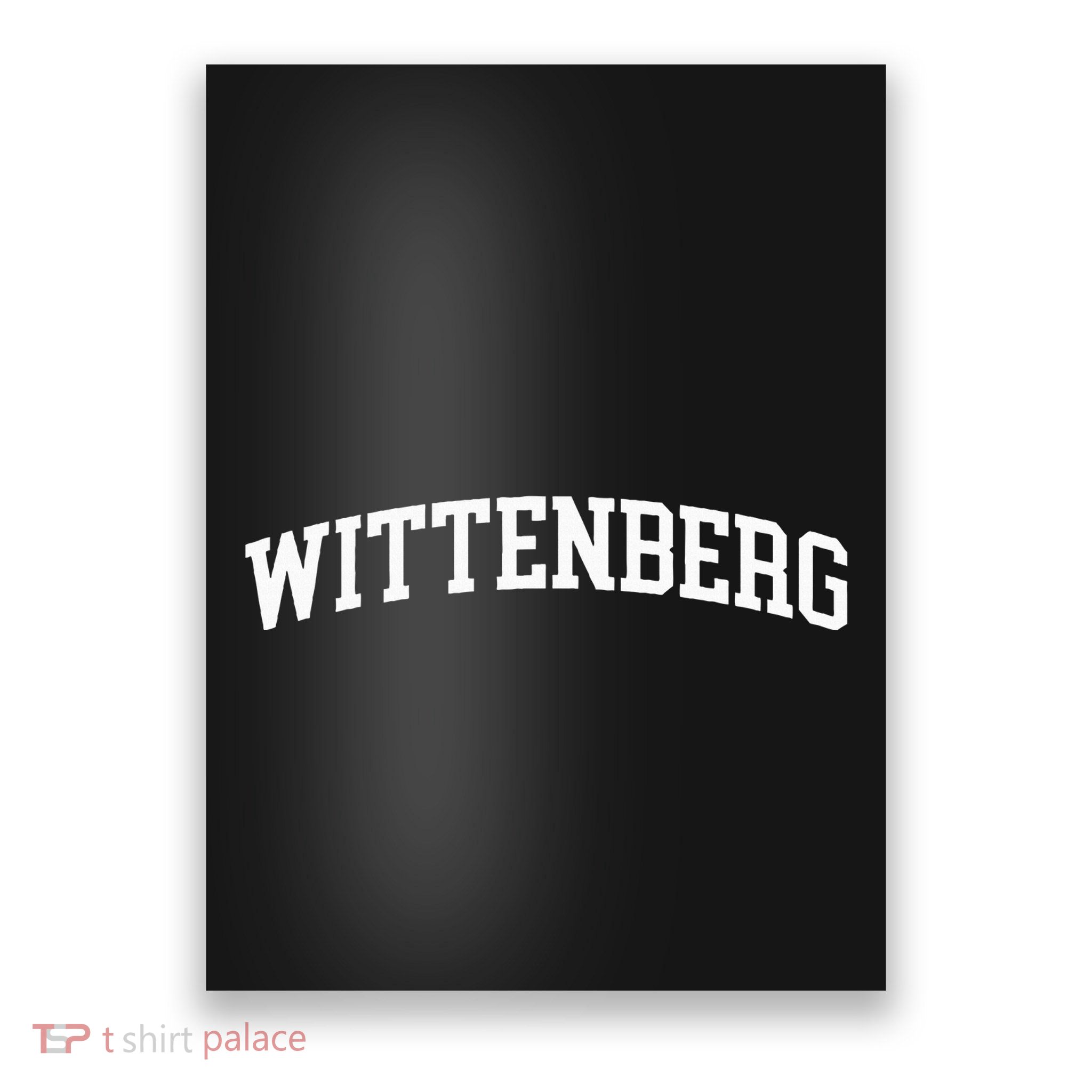 Wittenberg Arch Vintage Retro College Athletic Sports Poster