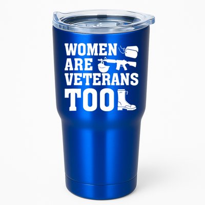 Wo Are Veterans Too Army Mom Us Military Veterans Day Gift Tumbler
