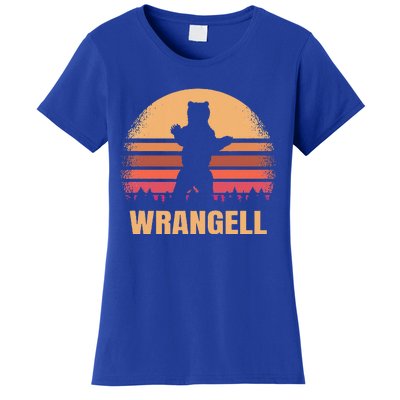 Wrangell Alaska Vintage Bear Ak Women's T-Shirt