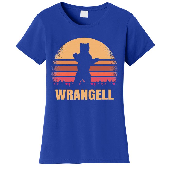 Wrangell Alaska Vintage Bear Ak Women's T-Shirt