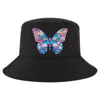 Wavy Colorful Butterfly Illustration  Cool Comfort Performance Bucket Hat