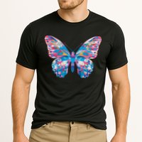 Wavy Colorful Butterfly Illustration  Performance Shirt