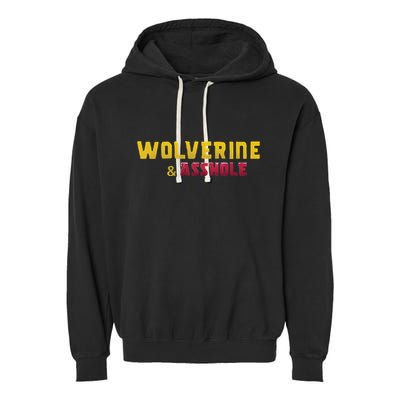 Wolverine Asshole Garment-Dyed Fleece Hoodie
