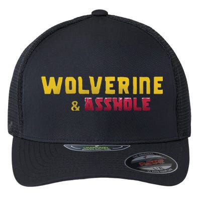 Wolverine Asshole Flexfit Unipanel Trucker Cap