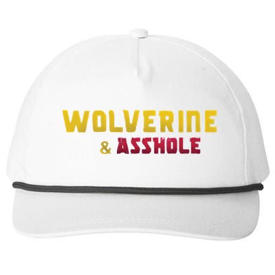 Wolverine Asshole Snapback Five-Panel Rope Hat