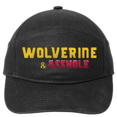 Wolverine Asshole 7-Panel Snapback Hat