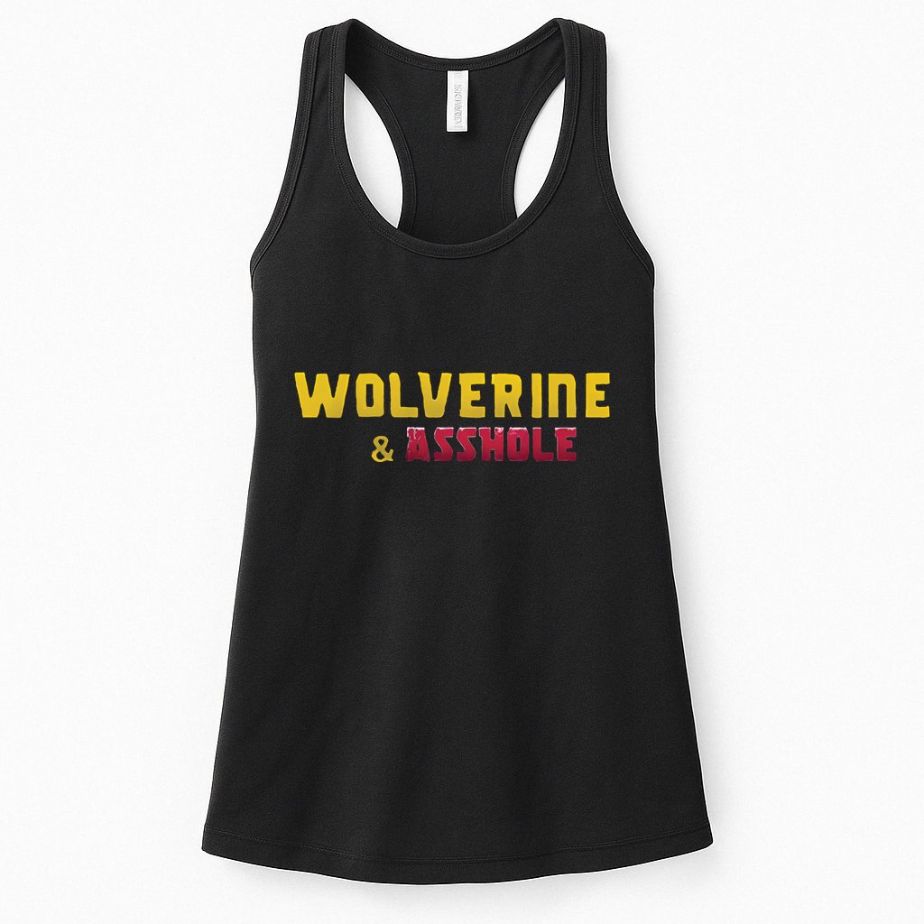 Wolverine Asshole Womens Tank Top