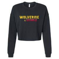 Wolverine Asshole Cropped Pullover Crew