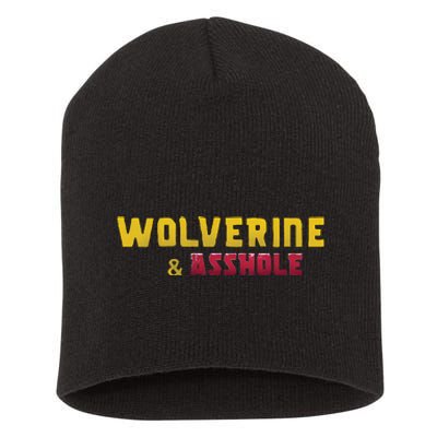 Wolverine Asshole Short Acrylic Beanie