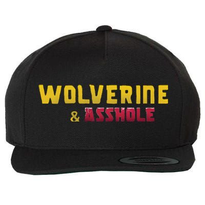 Wolverine Asshole Wool Snapback Cap