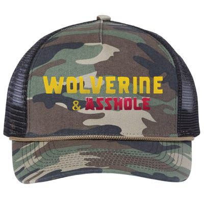 Wolverine Asshole Retro Rope Trucker Hat Cap