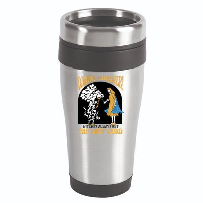 Wrong Answer Witches Always Get The Last Word 16oz Travel Tumbler