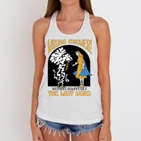 Wrong Answer Witches Always Get The Last Word Women's Knotted Racerback Tank