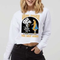 Wrong Answer Witches Always Get The Last Word Cropped Pullover Crew