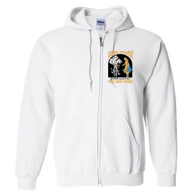 Wrong Answer Witches Always Get The Last Word Full Zip Hoodie
