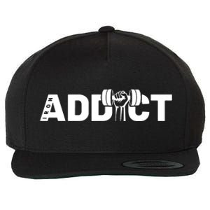 Weightlifting Addict Wool Snapback Cap