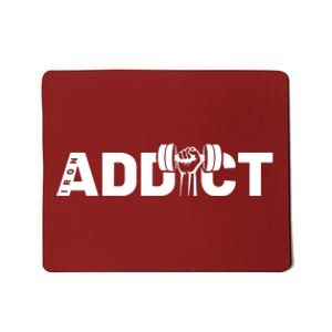 Weightlifting Addict Mousepad