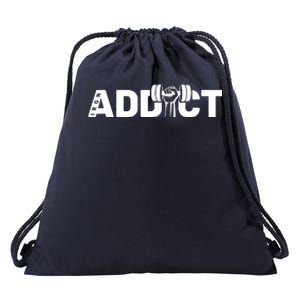 Weightlifting Addict Drawstring Bag