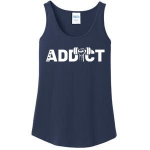 Weightlifting Addict Ladies Essential Tank