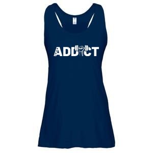 Weightlifting Addict Ladies Essential Flowy Tank