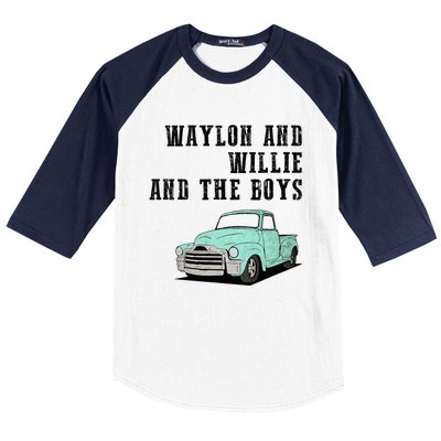 W.A.Y.L.O.N And Willie Baseball Sleeve Shirt