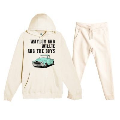 W.A.Y.L.O.N And Willie Premium Hooded Sweatsuit Set