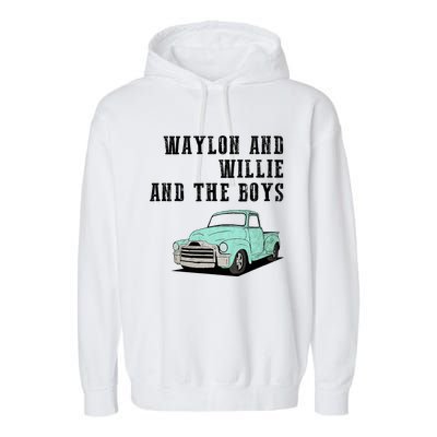 W.A.Y.L.O.N And Willie Garment-Dyed Fleece Hoodie