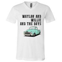 W.A.Y.L.O.N And Willie V-Neck T-Shirt