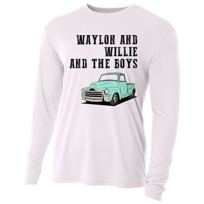 W.A.Y.L.O.N And Willie Cooling Performance Long Sleeve Crew