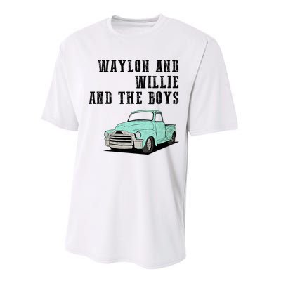 W.A.Y.L.O.N And Willie Performance Sprint T-Shirt