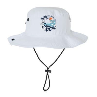 Wind And Waves Obey Him Christian Jesus Beach Bible Verse Bucket Hat