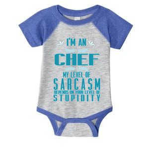 Warning: Arguing With The Chef Will Be Ineffectidve Professi Gift Infant Baby Jersey Bodysuit