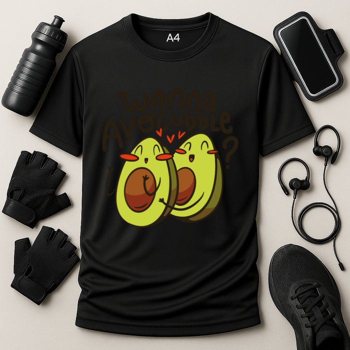 Wanna Avocuddle Cooling Performance Crew T-Shirt