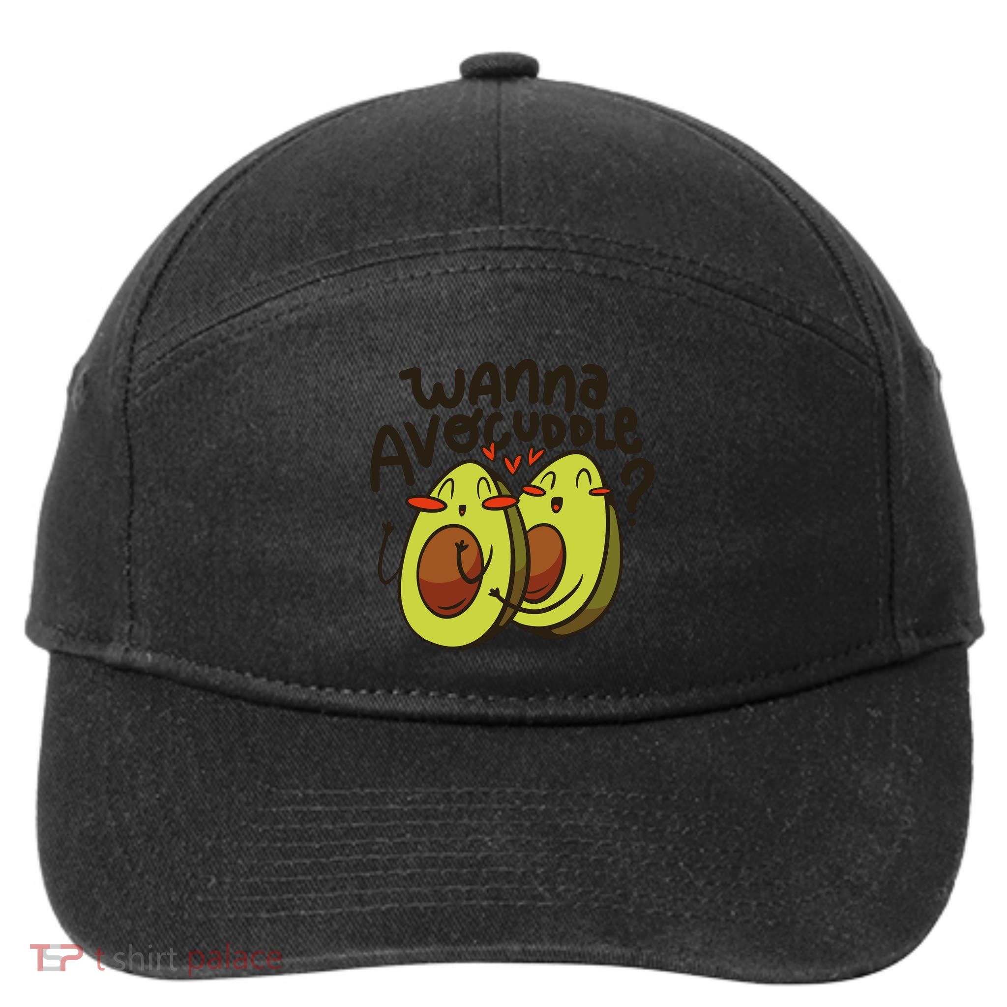 Wanna Avocuddle 7-Panel Snapback Hat