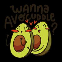 Wanna Avocuddle Drawstring Bag