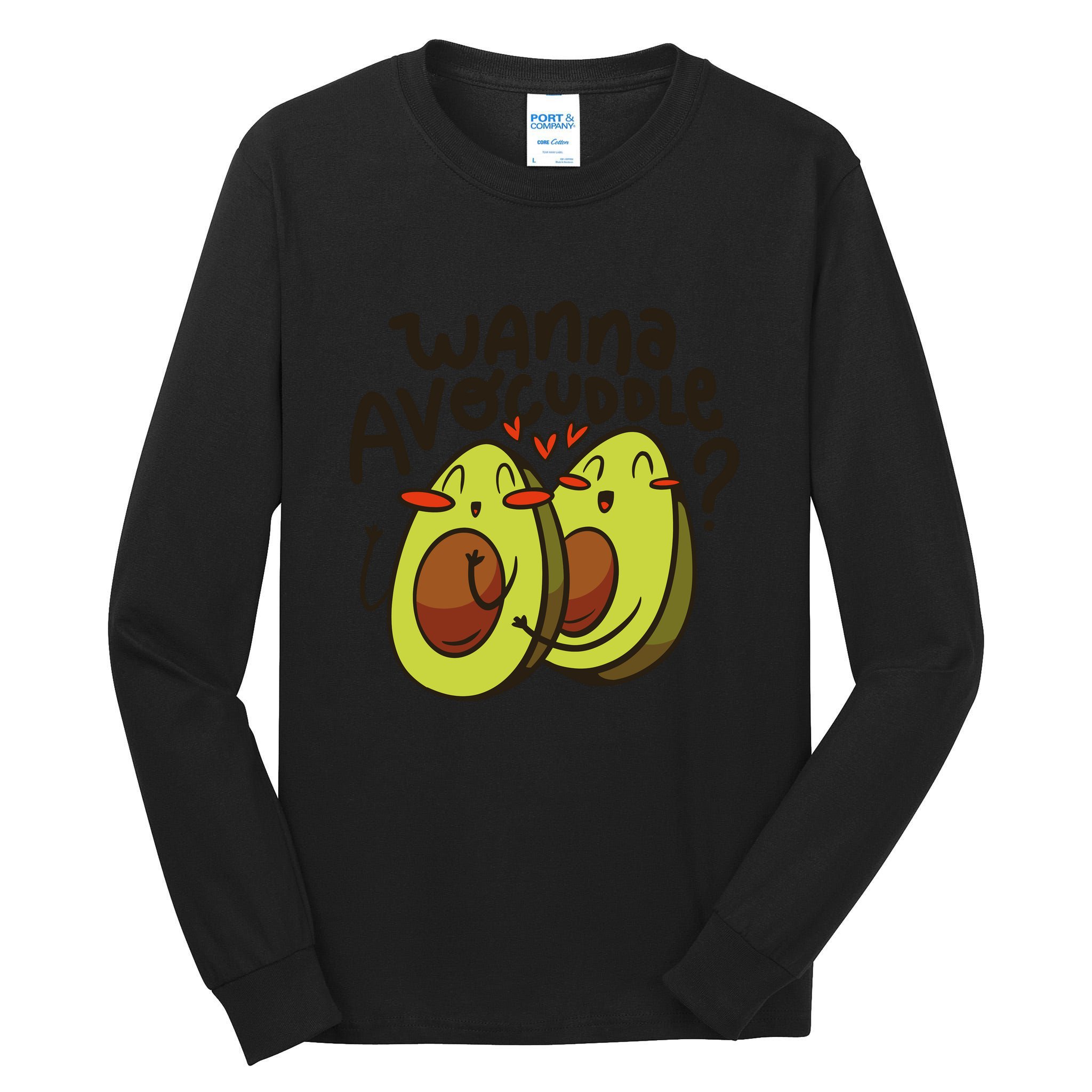 Wanna Avocuddle Tall Long Sleeve T-Shirt