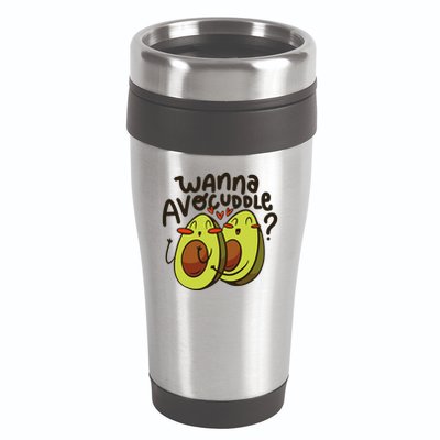 Wanna Avocuddle 16oz Travel Tumbler