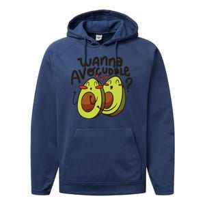 Wanna Avocuddle Performance Fleece Hoodie