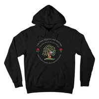 What A Wonderful World Tree Bloom Birds In Love Hoodie