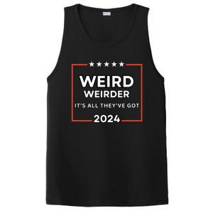 Weird And Weirder 2024! Trump And Jd Vance Are Weird! Meaningful Gift PosiCharge Competitor Tank