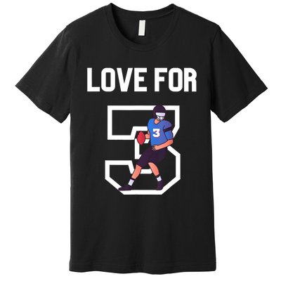 We Are With You Damar Love For 3 Premium T-Shirt