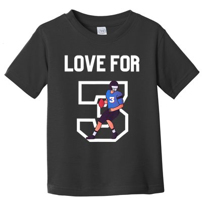 We Are With You Damar Love For 3 Toddler T-Shirt