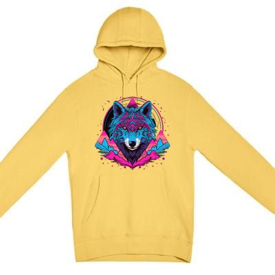 Wolf And Wolves Premium Pullover Hoodie