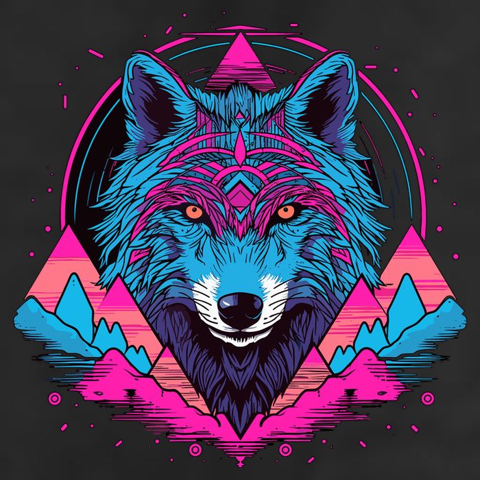 Wolf And Wolves Cool Comfort Performance Bucket Hat