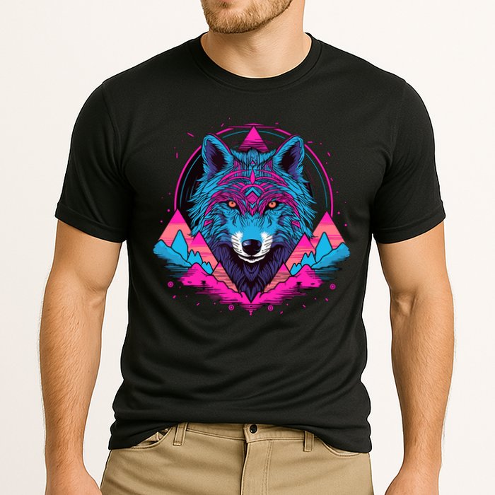 Wolf And Wolves Cooling Performance Crew T-Shirt