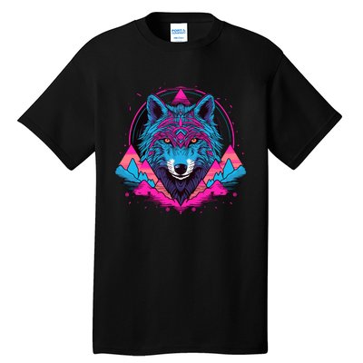 Wolf And Wolves Tall T-Shirt