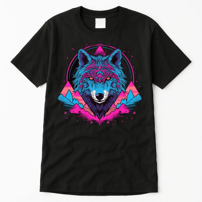 Wolf And Wolves Tall T-Shirt