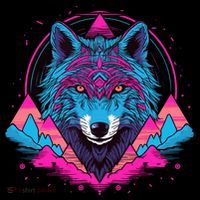 Wolf And Wolves Tall T-Shirt