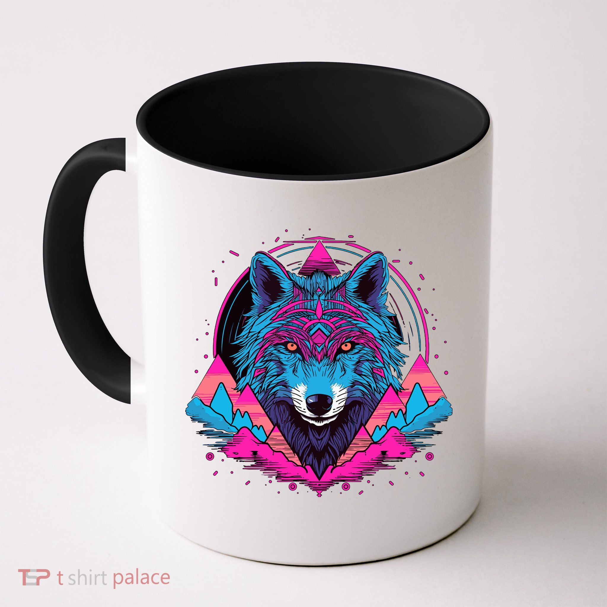 Wolf And Wolves Mug