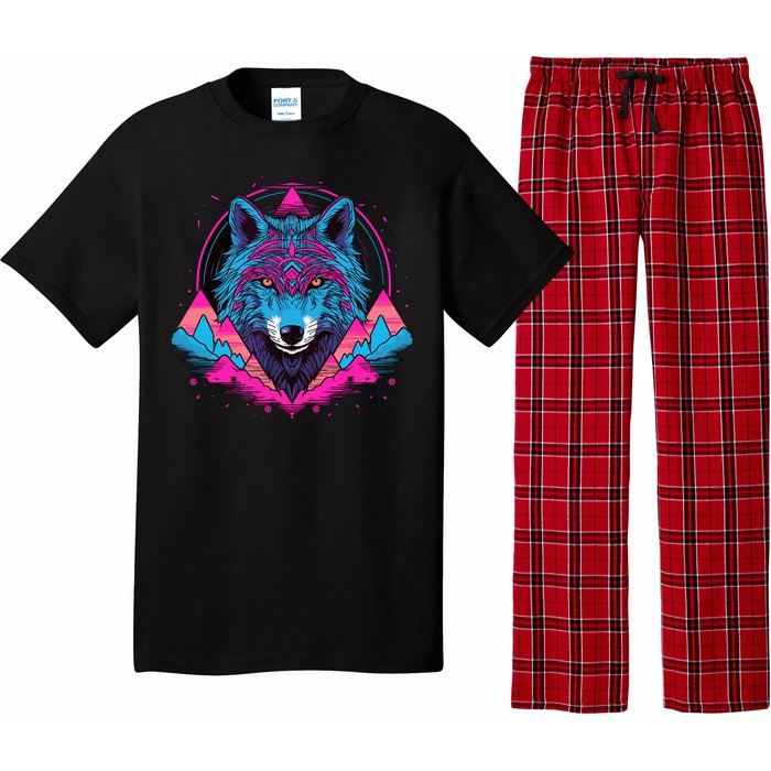 Wolf And Wolves Pajama Set